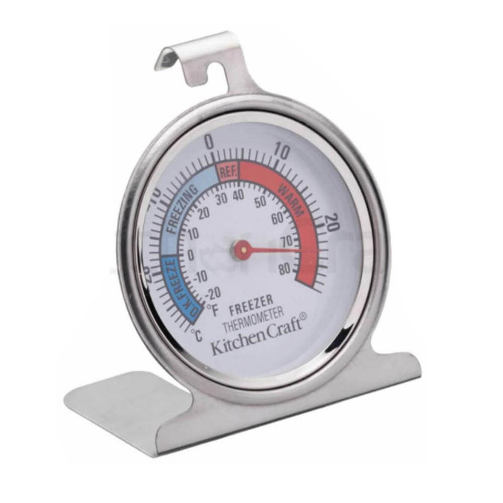 Kitchen Craft Stainless Steel Fridge Thermometer